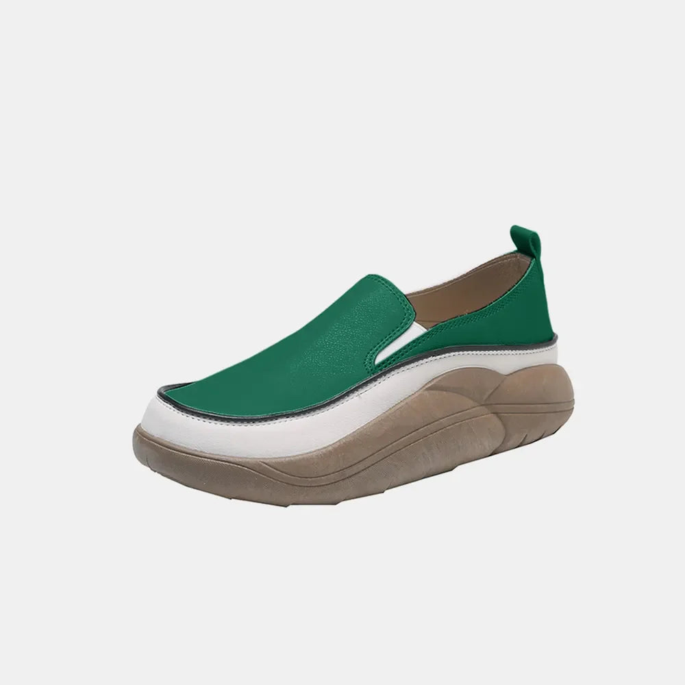 Chunky Platform Slip-Ons – Modern & Comfy