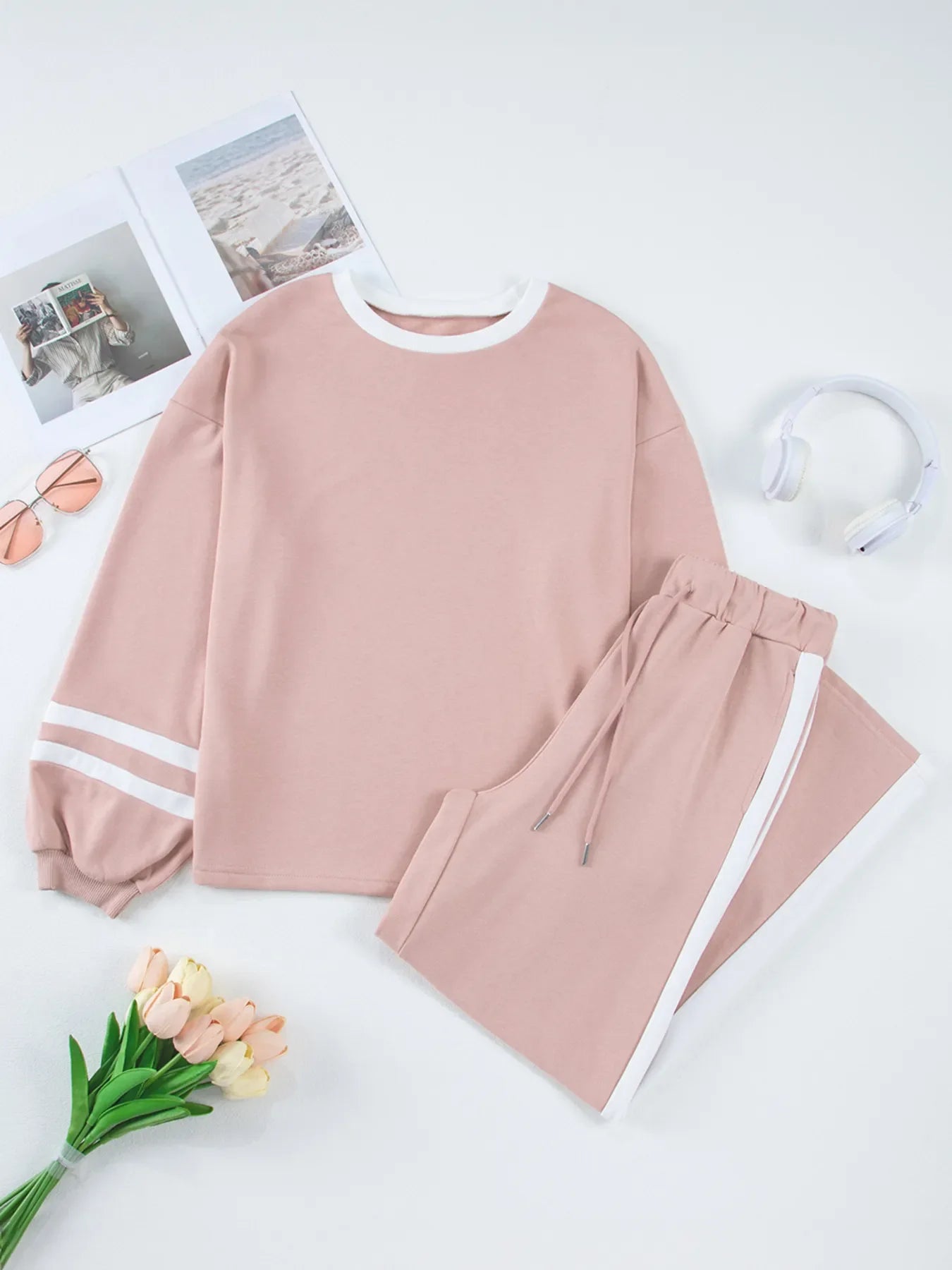 Fresh Vibe Top and Pants Set