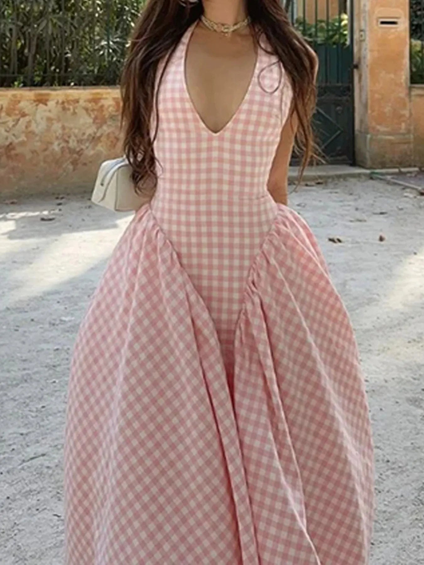Halter Maxi Dress = Breeze