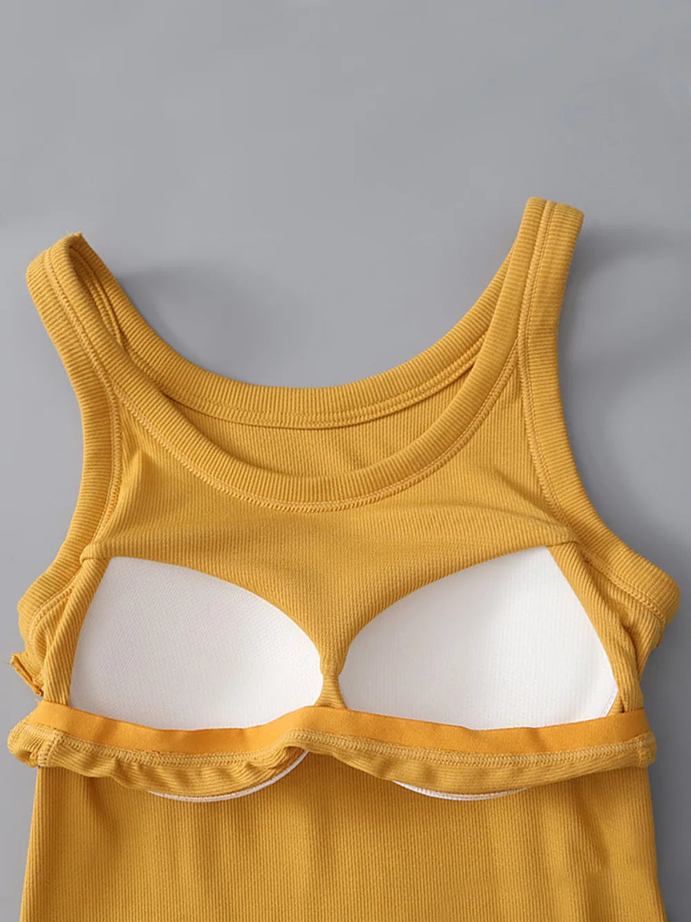 Bra Tank Top - Round Neck