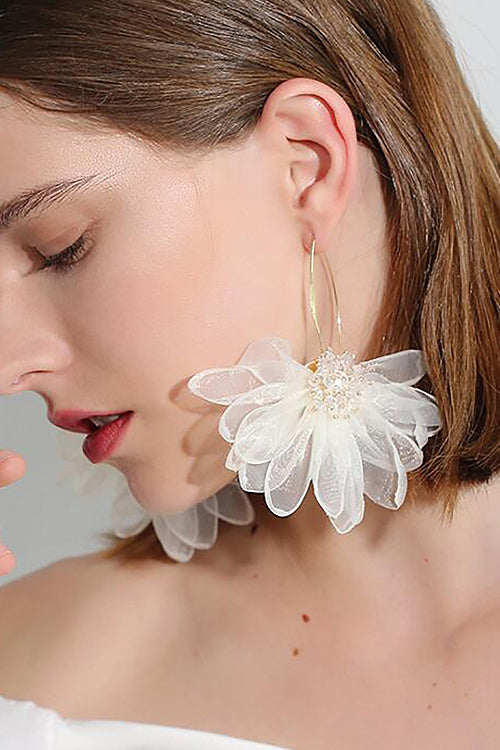 Eyes on the Prize Petal Flower Earrings