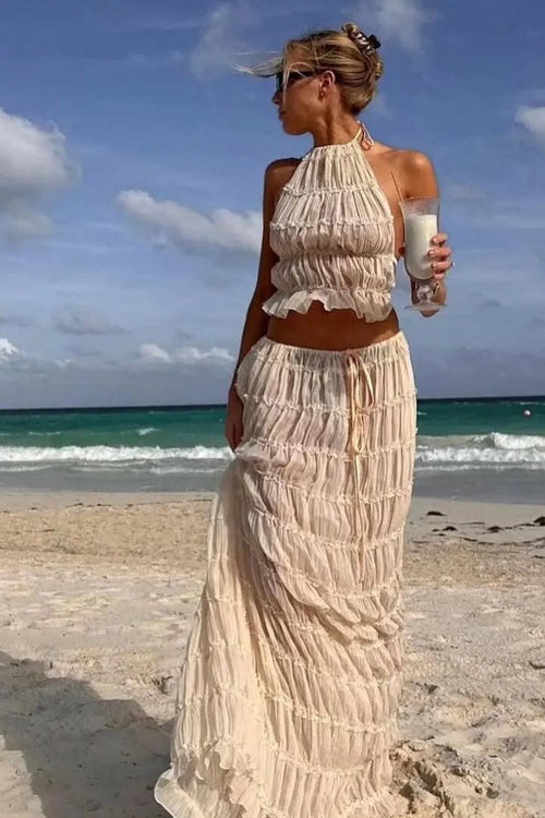 Reinette Bohemian Ruffled Set