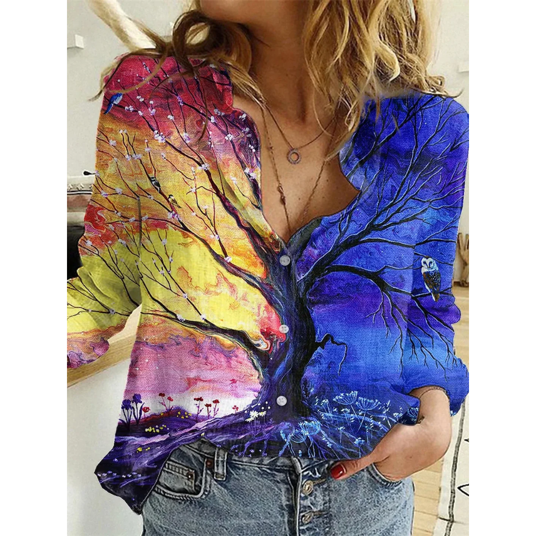 Lila™ – Chemisier Whispering Wings