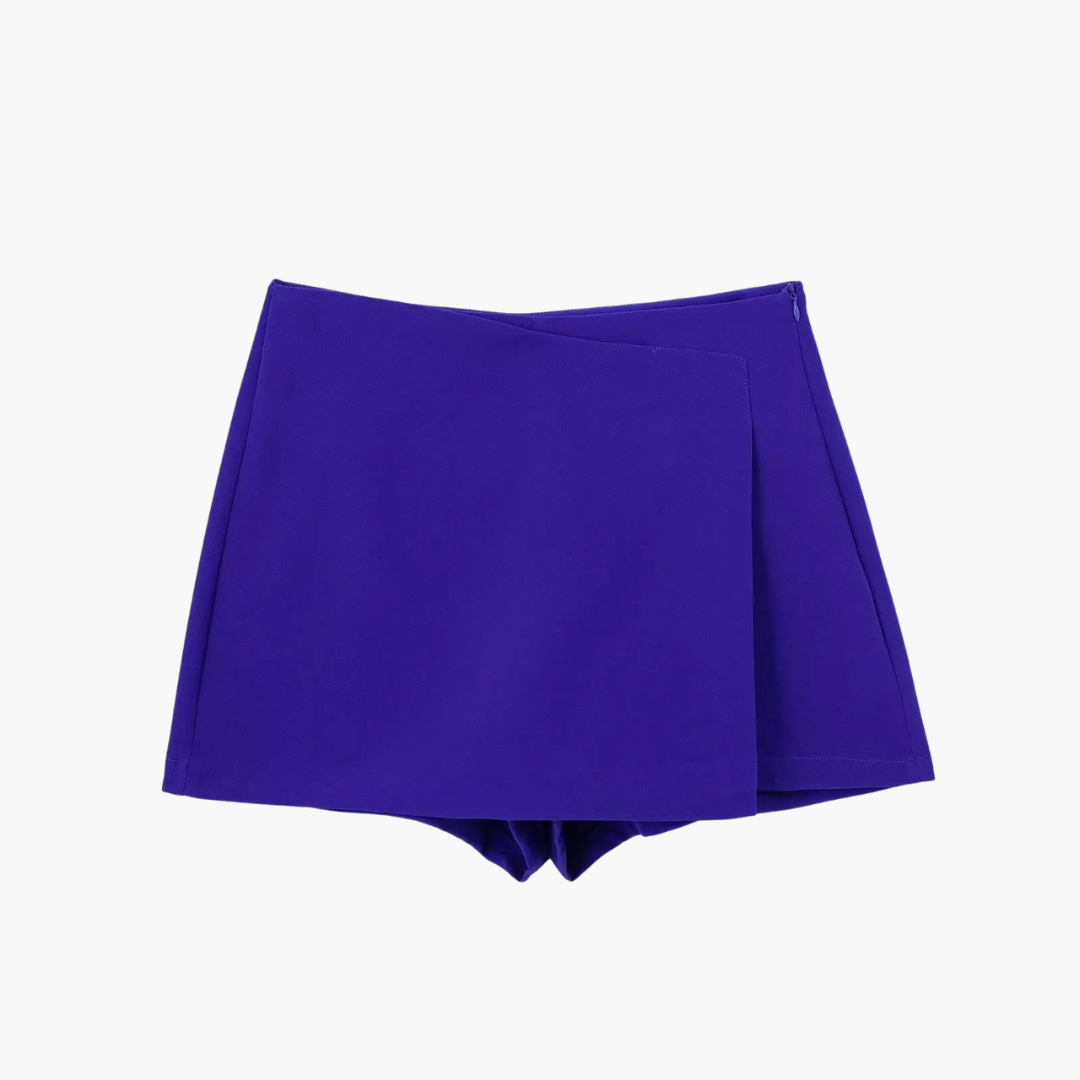 Rosie | High-Waisted Skort with Pleated Design