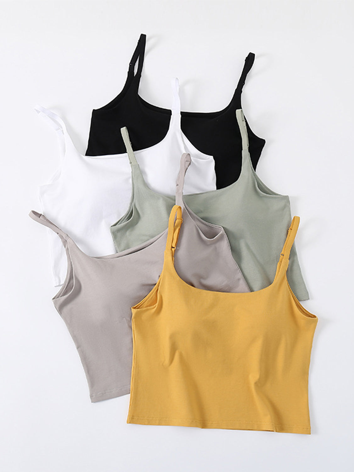 Cropped Cami - Chest Pads