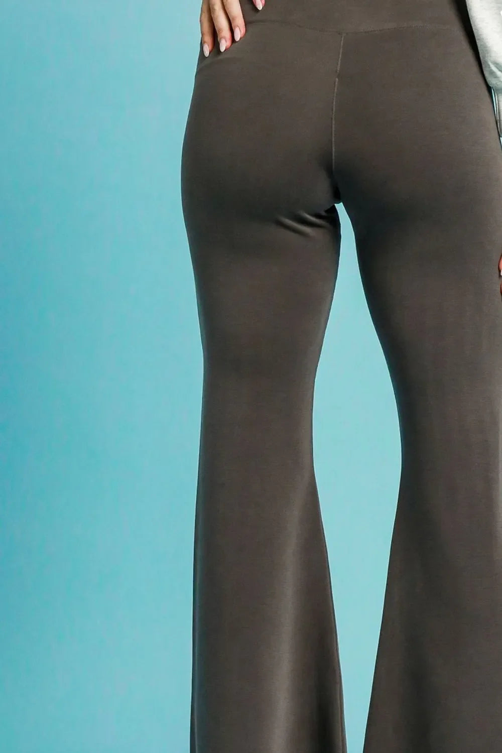 Shadow Luxe High Waist Flare Leggings