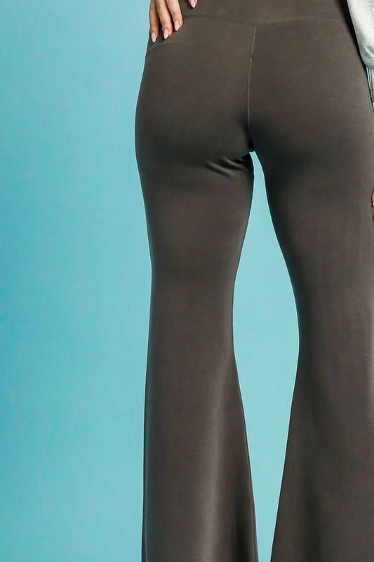 Shadow Luxe High Waist Flare Leggings