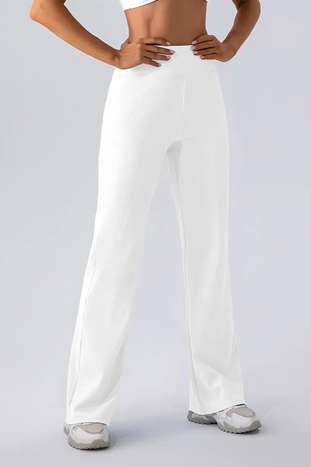 Straight Active Pants – High Waist, All-Day Ease