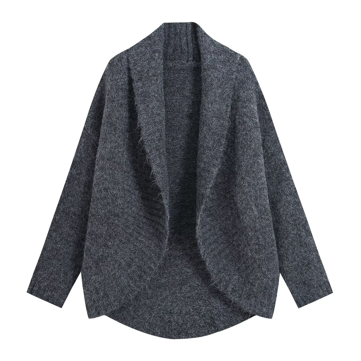 Women Clothing Summer Design Casual Slimming Irregular Asymmetric Knitting Cardigan