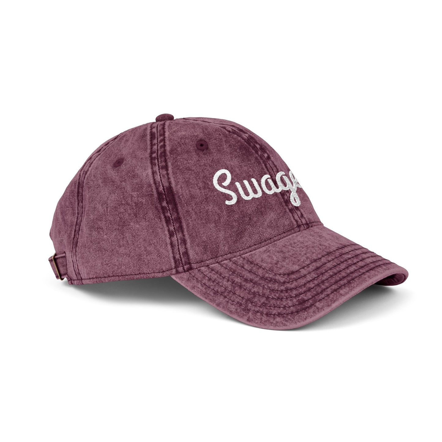 Swageye Vintage Embroidered Cap - Swag Hat for Casual Style