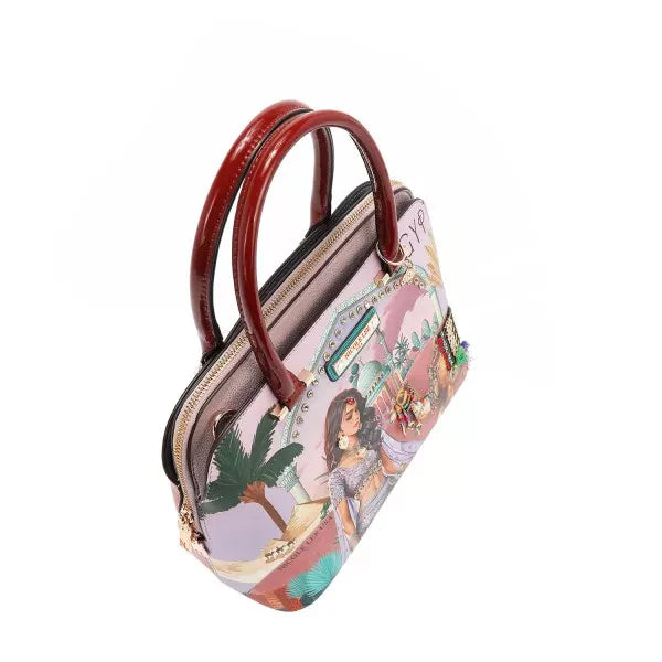 Nicole Lee USA Queen Cleopatra Dome Handbag