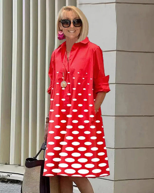 Christy | Printed Boho Midi Dress