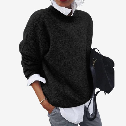 Audrey | Soft and Cozy Sweater Black