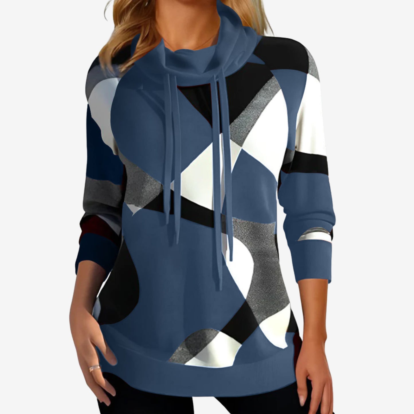 Esme | Damen-Hoodie mit Farbblock