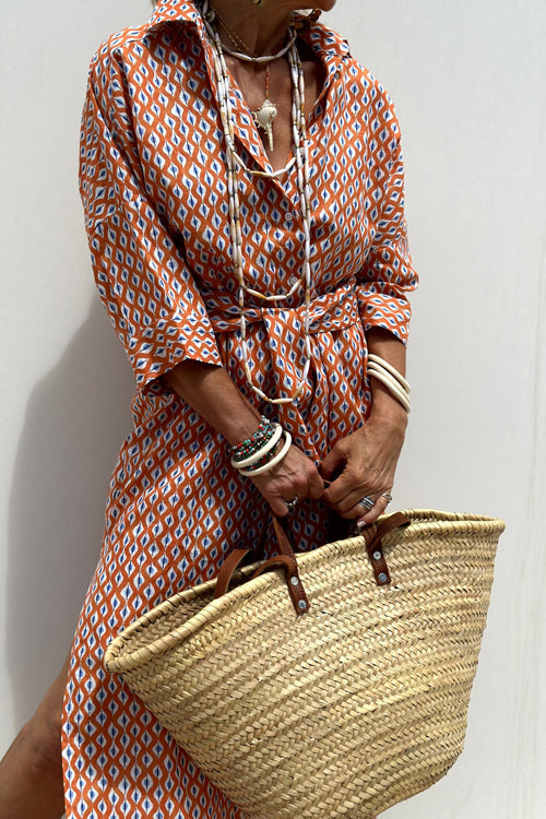 Sweet At Heart Striped Print Midi Dress - 5 Colors