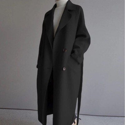 Laura™ – Elegant Coat Sort