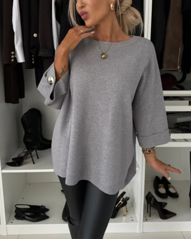 Isabella™ - Chemisier en tricot élégant