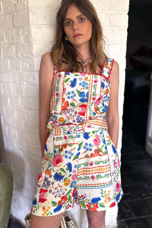 Truly The Cutest Print Short Sleeve Suit