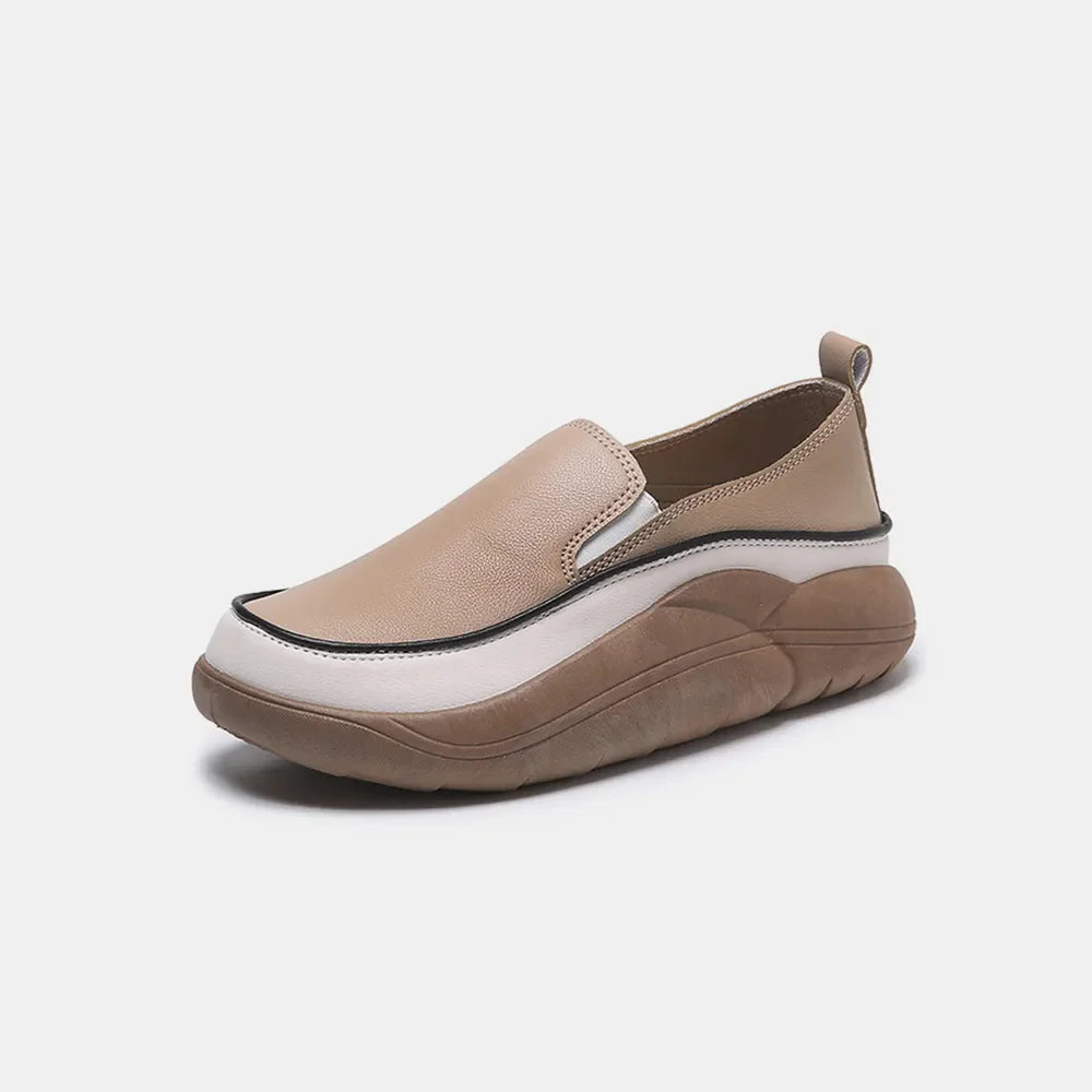 Chunky Platform Slip-Ons – Modern & Comfy