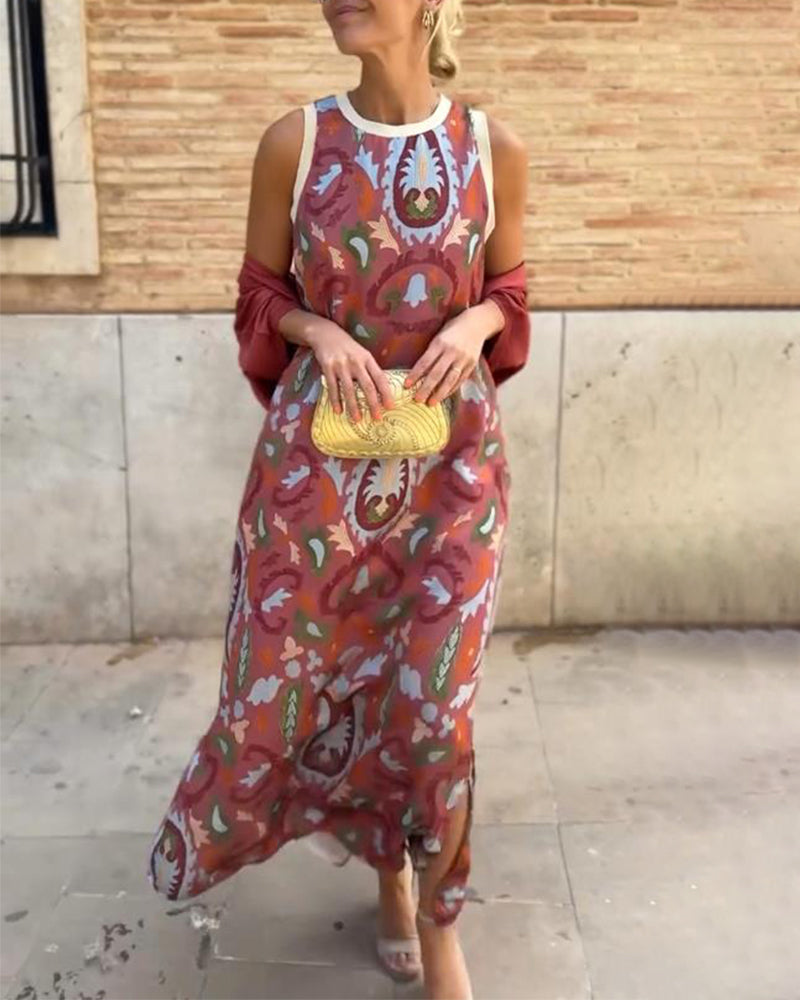 Bella - Ensemble deux pièces à imprimé style urbain