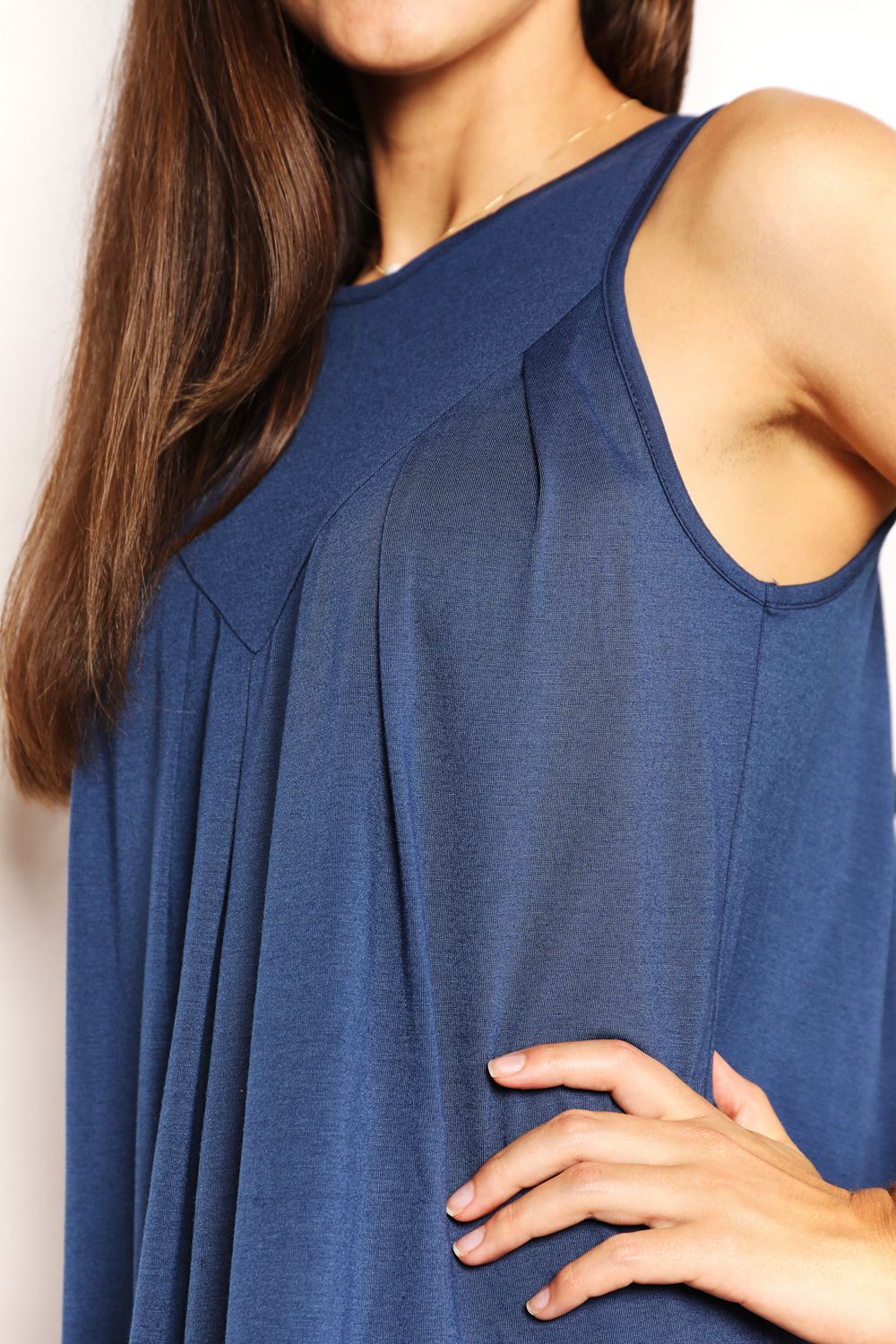 Midnight Muse Sleeveless Mini Dress