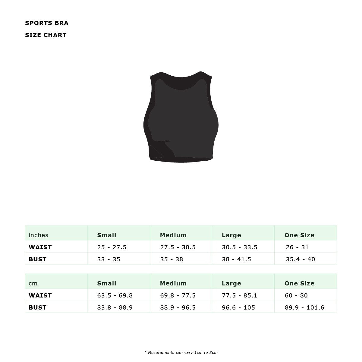 Signature Duo Sports Bra – Black/Orange