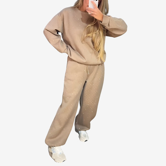 Sienna | Diamond 2-Piece Set Apricot