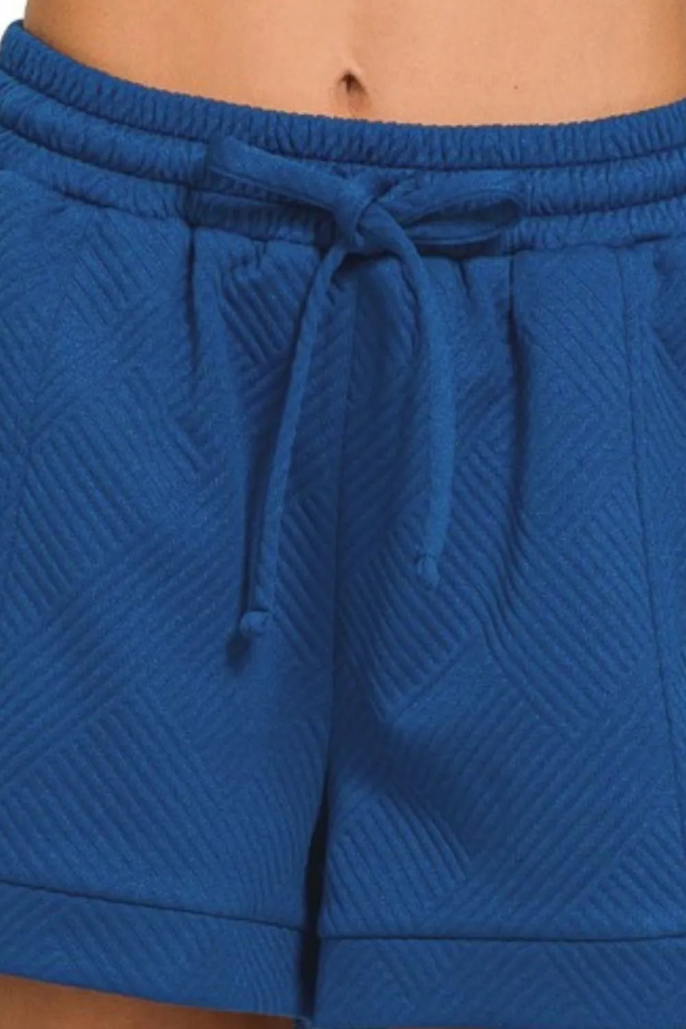 Signature Texture Drawstring Shorts