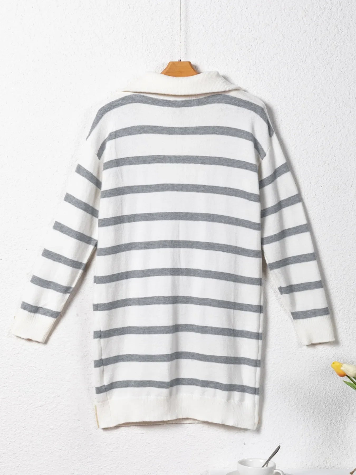 Striped Sweater Mini Dress