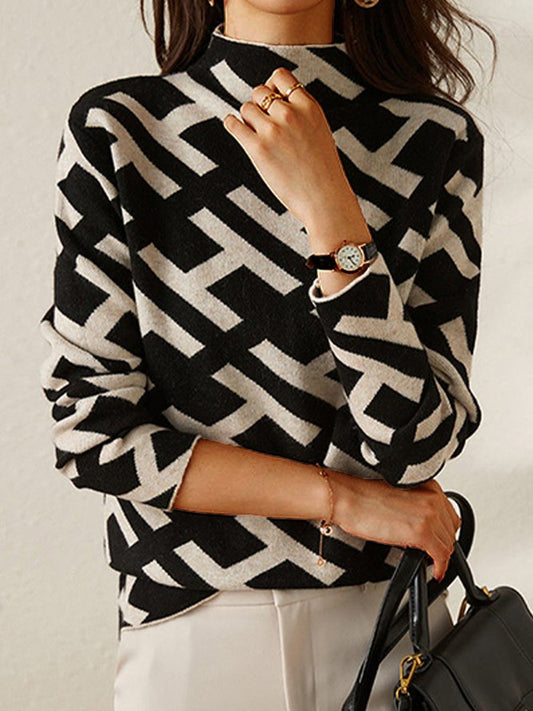 Jessy - Elegant Turtleneck Jumper