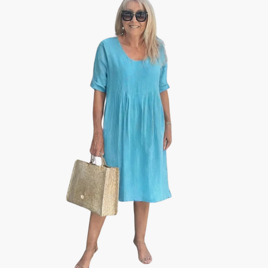 Audrey | Casual Pocket Tunic Dress