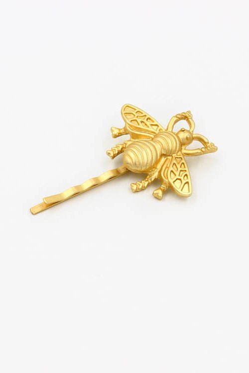 Golden Bee Hairpin