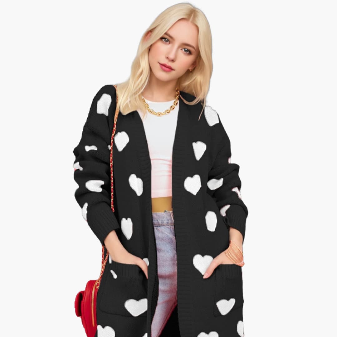 Scarlett | Gilet cœur