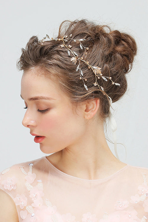 Crystal Leaves Hairband