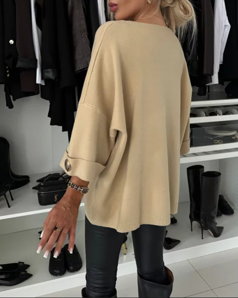 Isabella™ - Chemisier en tricot élégant