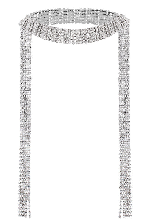 Crystal Tassel Fashion Choker