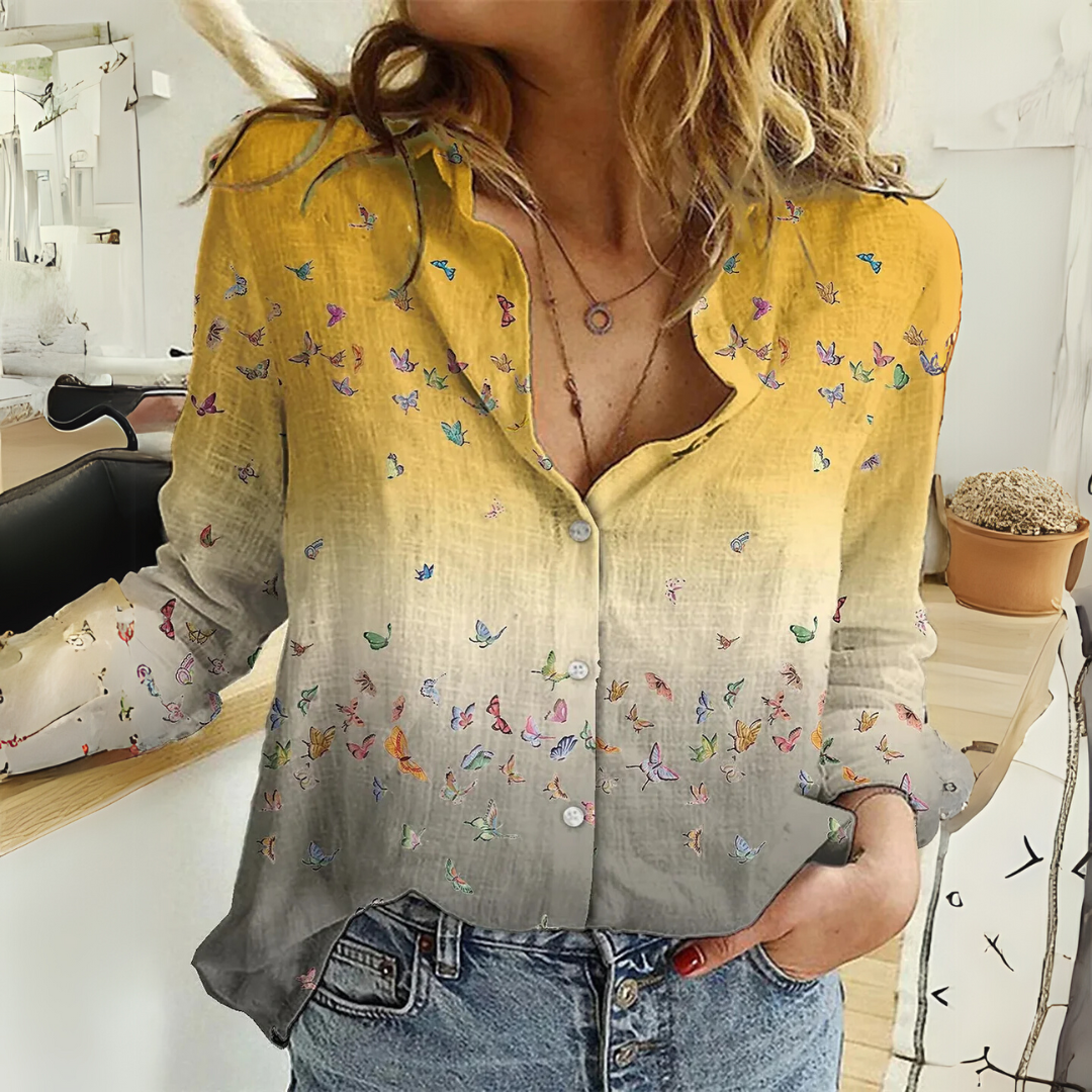 Lila™ – Chemisier Whispering Wings