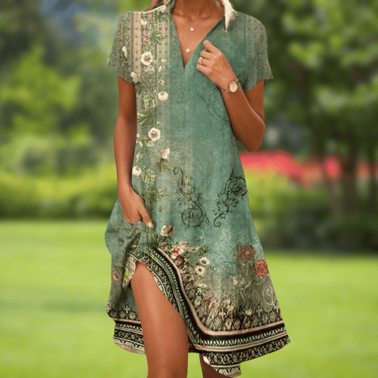 Firi | Chic Elegant Dress Green (Almost sold out)