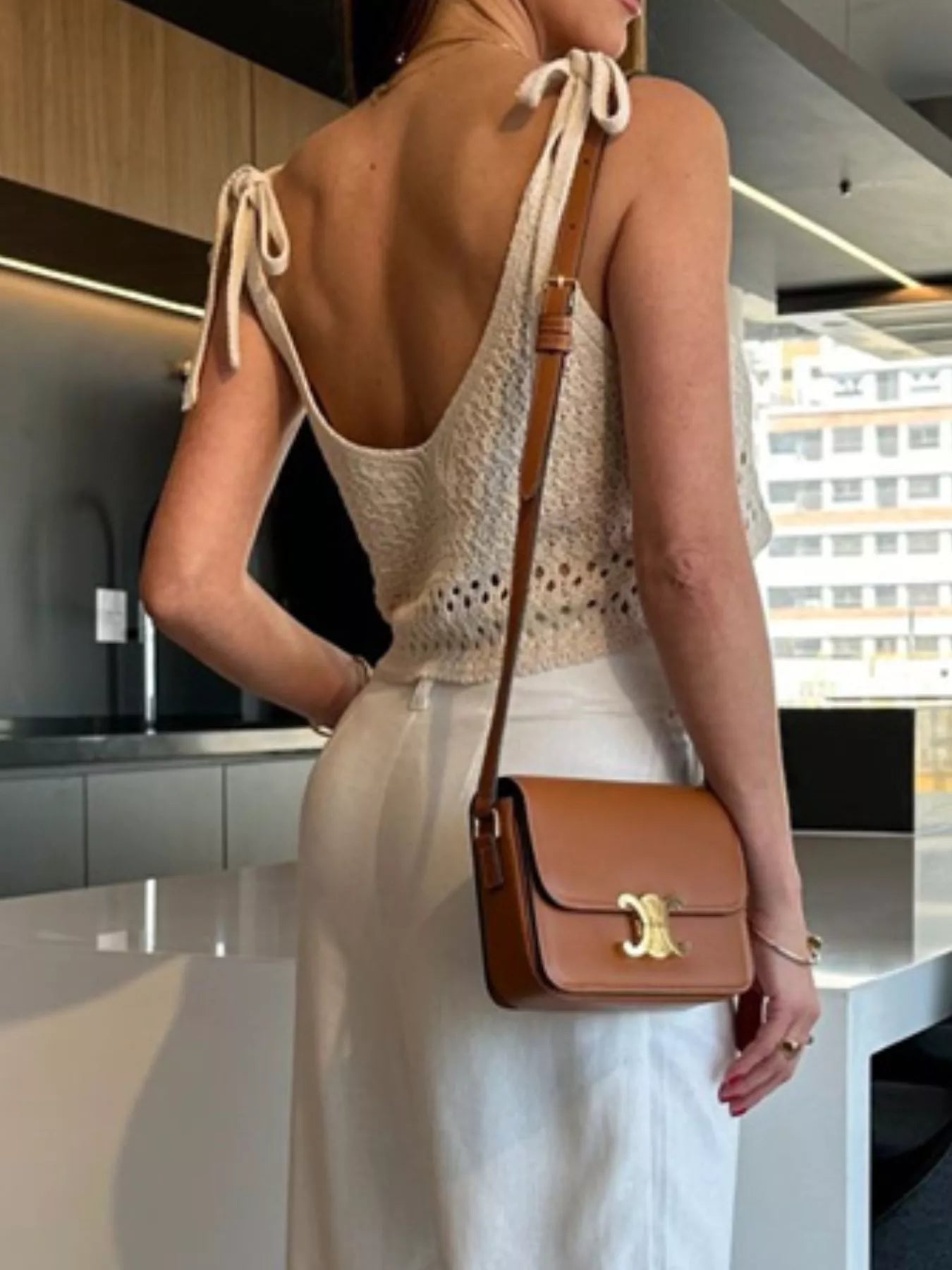 Crochet Knit Cami
