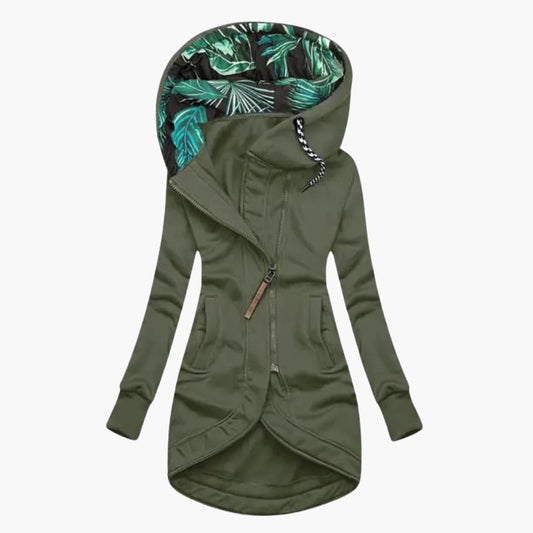 Freya | Water- and Windproof Winter Jacket Green