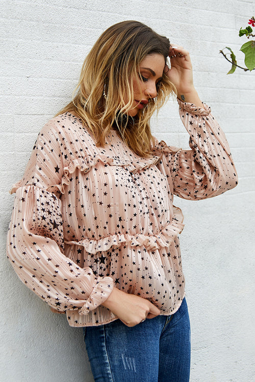 Romance Forever Star Galaxy Shirt - 3 Colors Pink