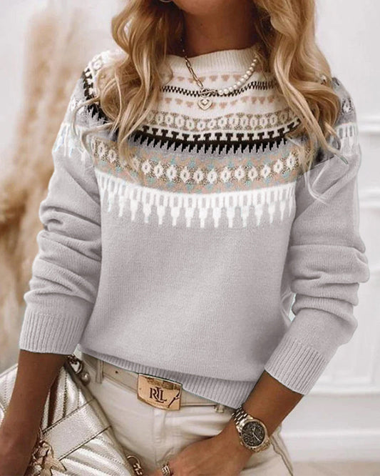 ELEANOR ||| KNITTED SWEATER Grey