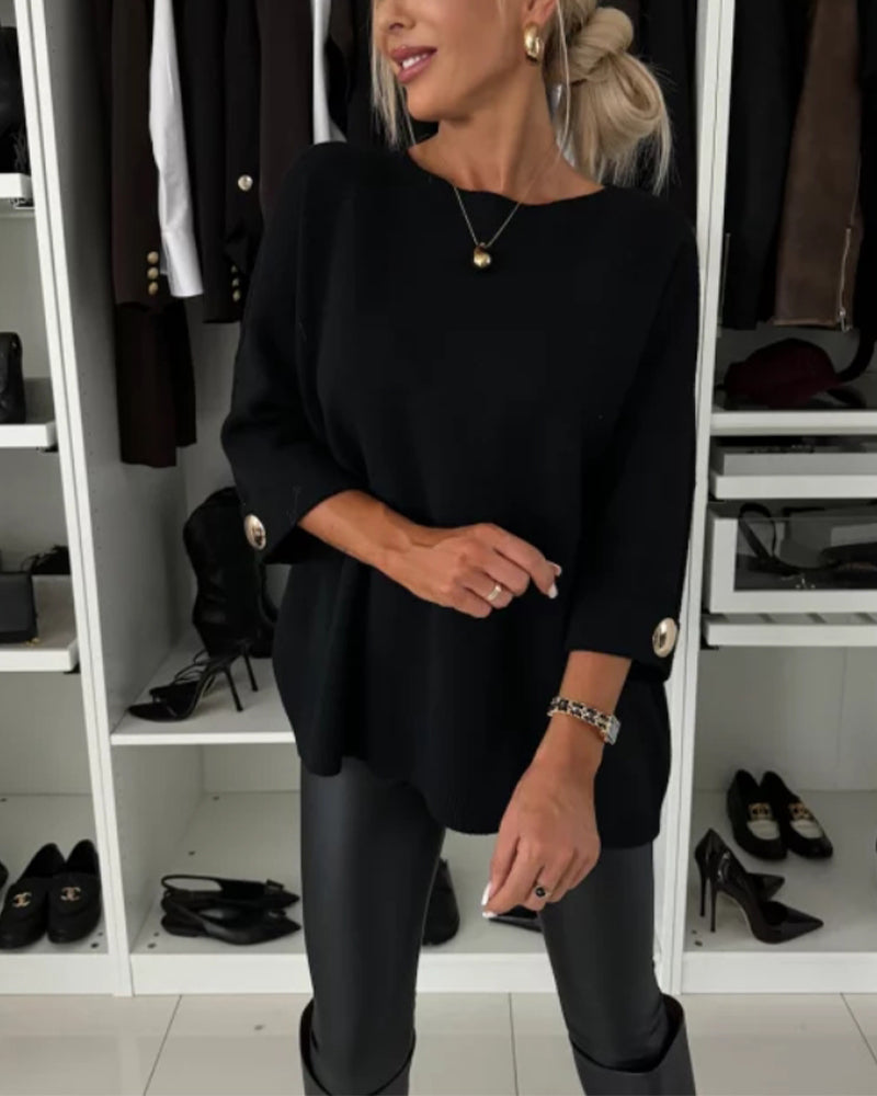 Isabella™ - Chemisier en tricot élégant