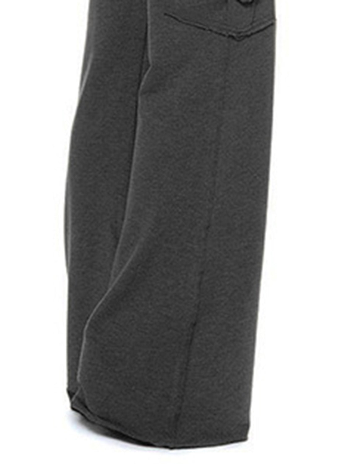 Mid Waist Pants Pockets