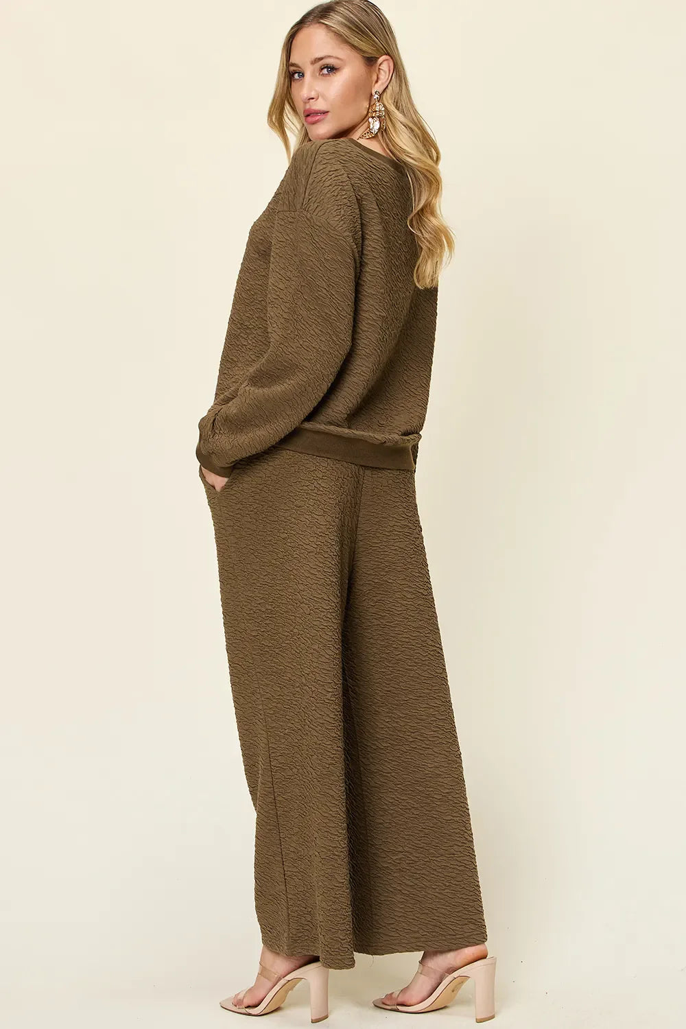 Glamourous and Comfy Top and Pants Set