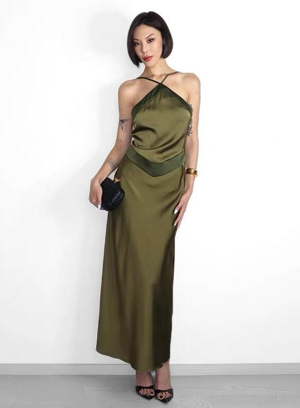 Olivienne Silk Gown