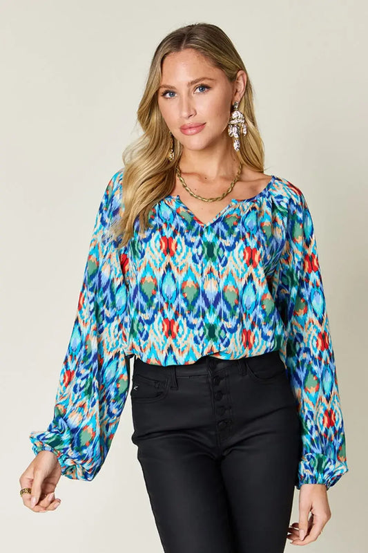Swageye Electric Bloom Blouse