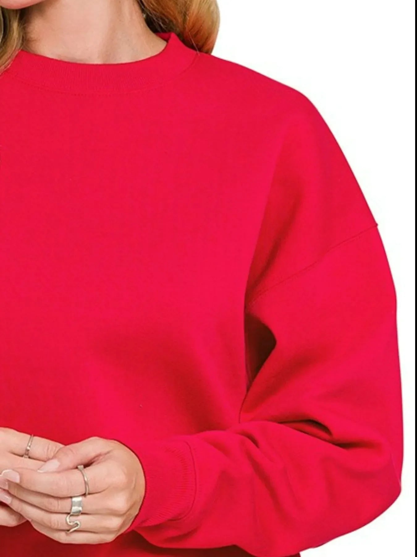 Cherry Crush Fleece Sweatshirt
