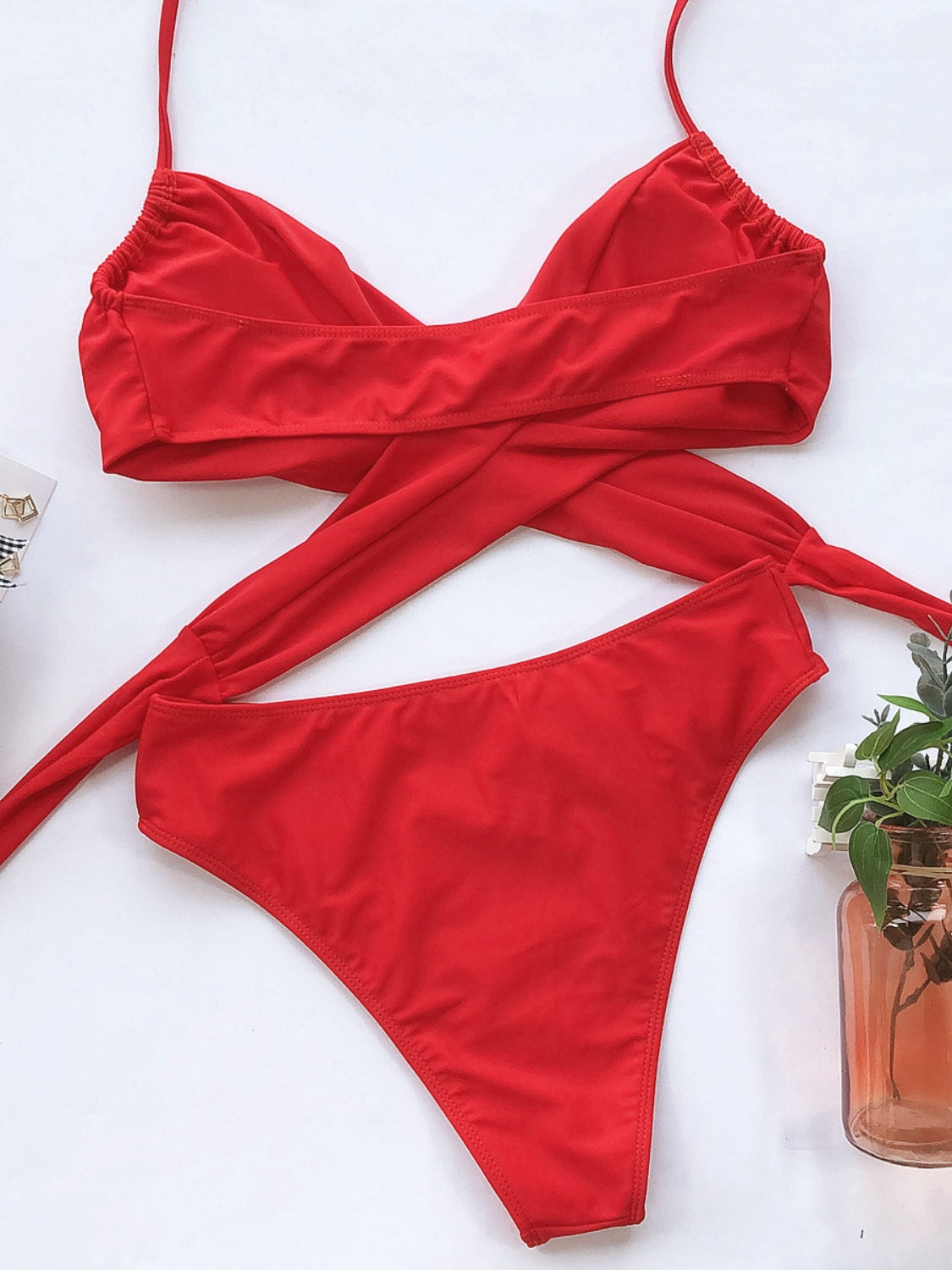 Halter Bikini Set