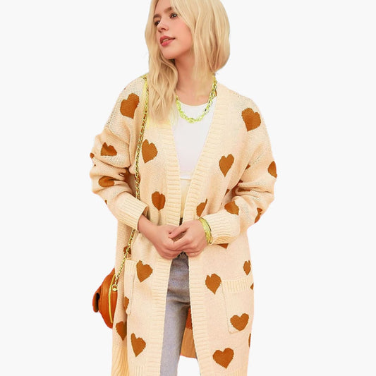 Scarlett | Heart Vest Khaki